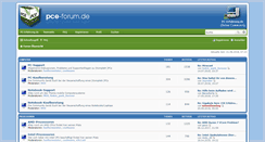 Desktop Screenshot of pce-forum.de